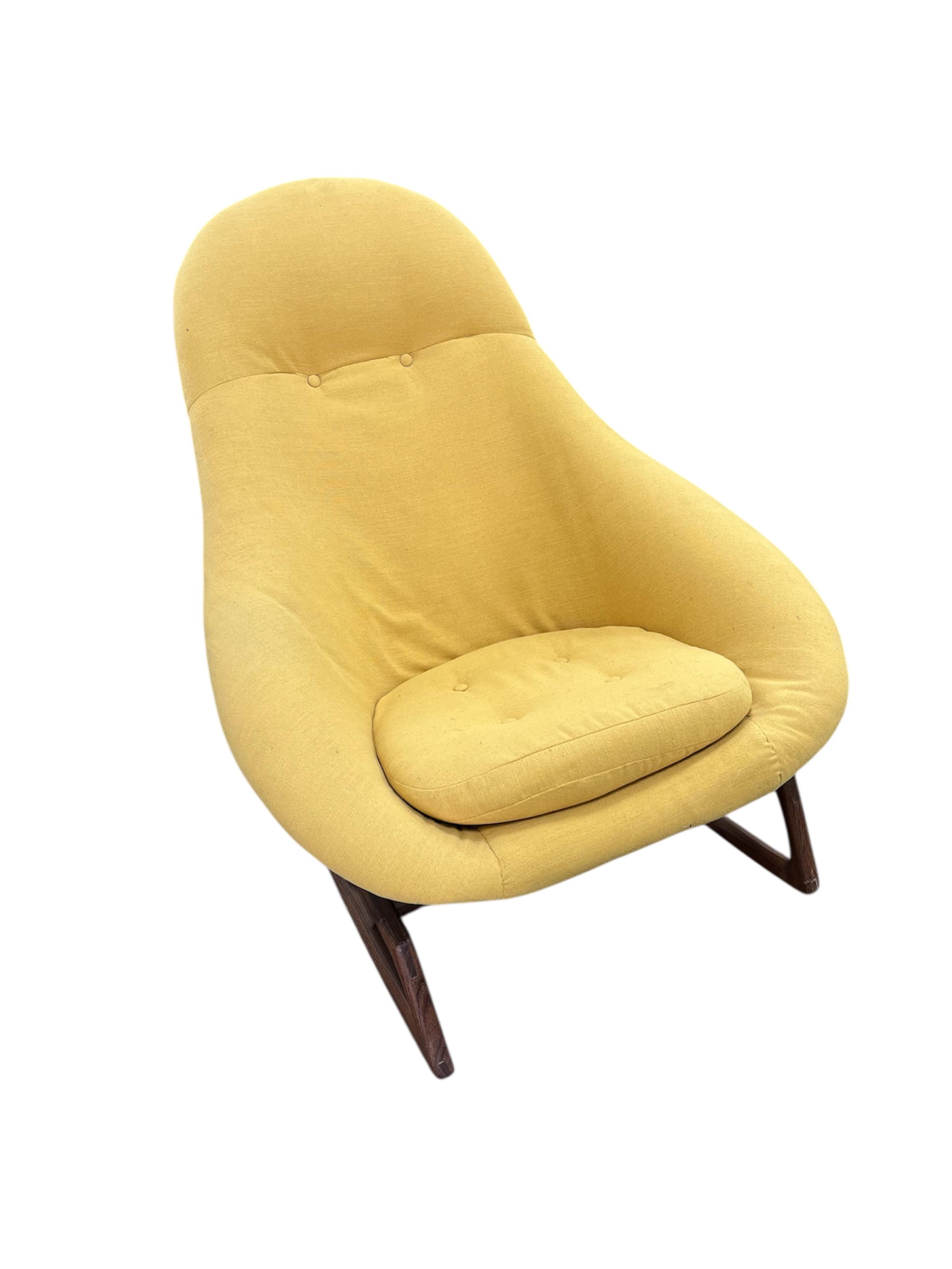 A Lurashell Gemini rocking chair, width 78cm, depth 84cm, height 92cm